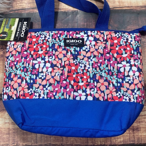 RELISTED Igloo Cooler Bag Lunchbox Bag Floral - Picture 2 of 6